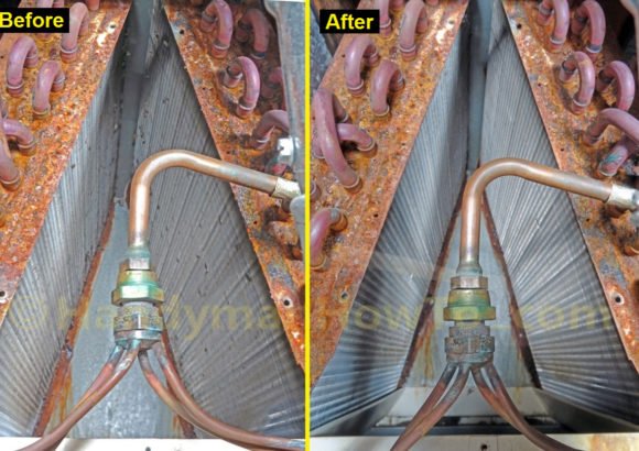 Nettoyage des bobines de climatisation